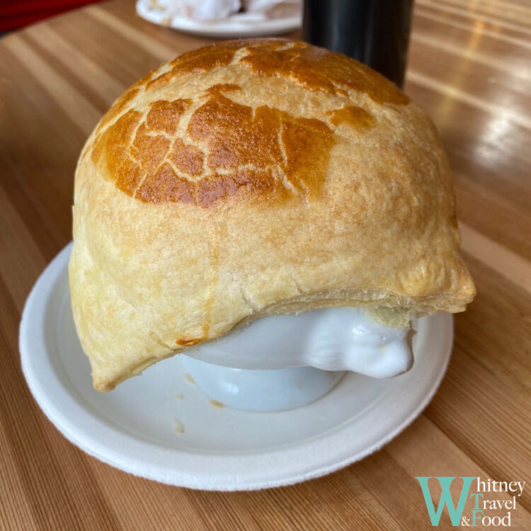 Dining in Vancouver Canada: A la Mode - Clam Chowder Pot Pie