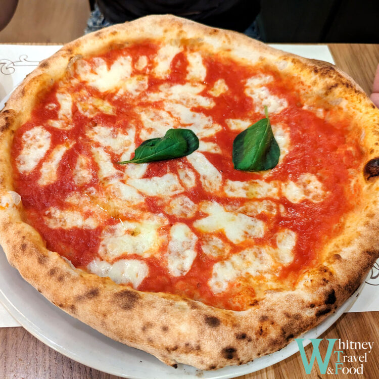 義大利披薩羅馬美食分享 - L'antica pizzeria di Trevi - 瑪格麗特披薩