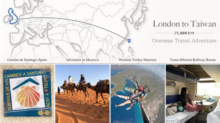London to Taiwan: 25,000 KM Overseas Travel Adventure