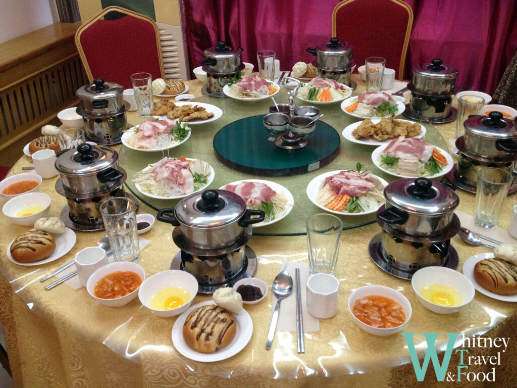 North Korea 4 Days Dinner is hotpot