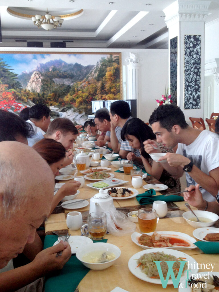 North Korea 4 Days Enjoying a light lunch