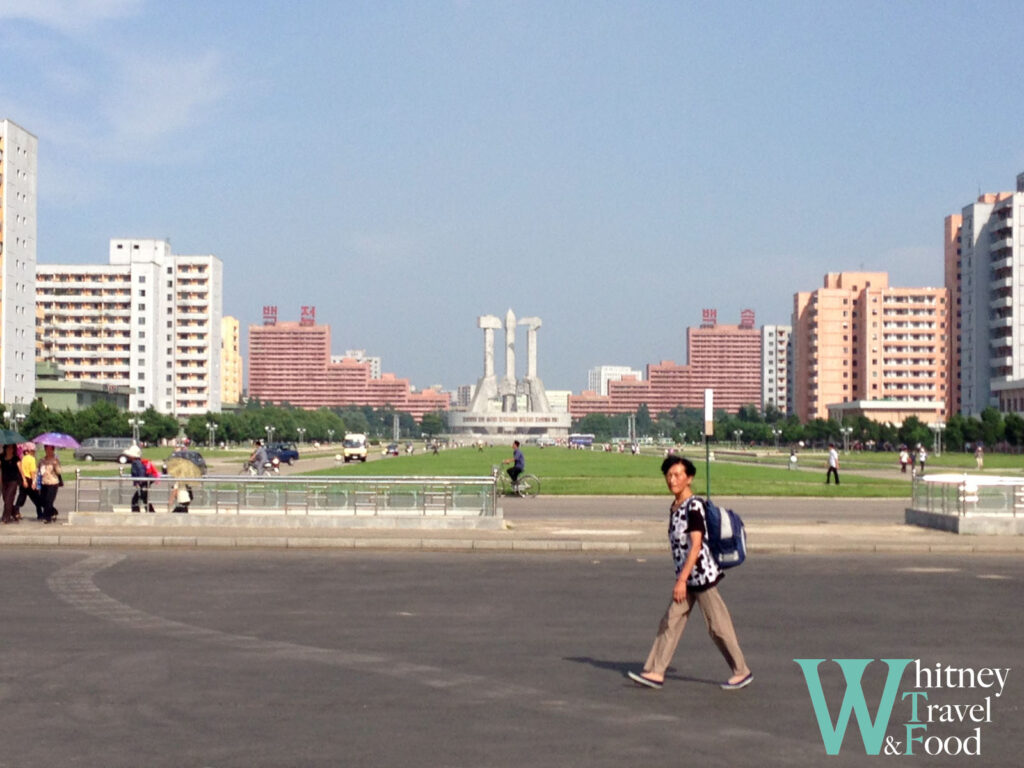 North Korea 4 Days Workers Party Foundation Monument