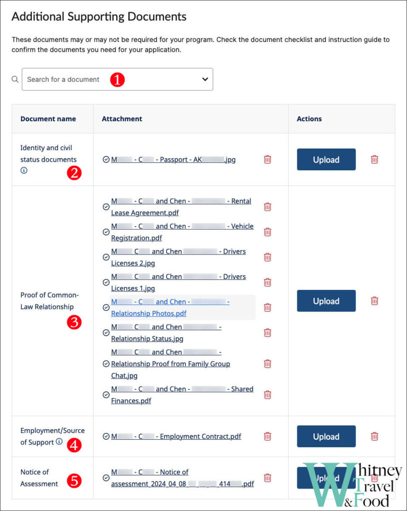 common law living inside canada Additional Supporting Documents