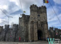 [比利時.根特] 伯爵城堡(Gravensteen)：城堡上的絕佳視野 俯瞰整個根特(Ghent)市區