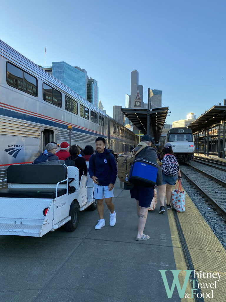 san francisco to seattle by train Amtrak train 12