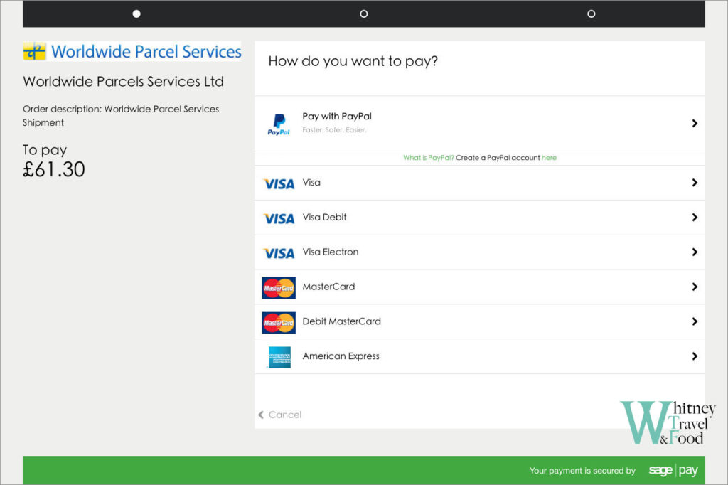 英國到台灣快遞空運推薦:WORLDWIDE Parcel Services 價格實惠、三天抵台 13 worldwide parcel services 13